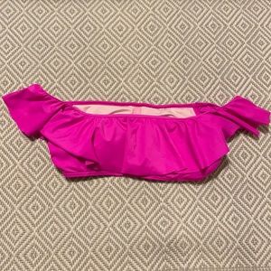 Victoria Secret Pink Off Shoulder Swimsuit Top